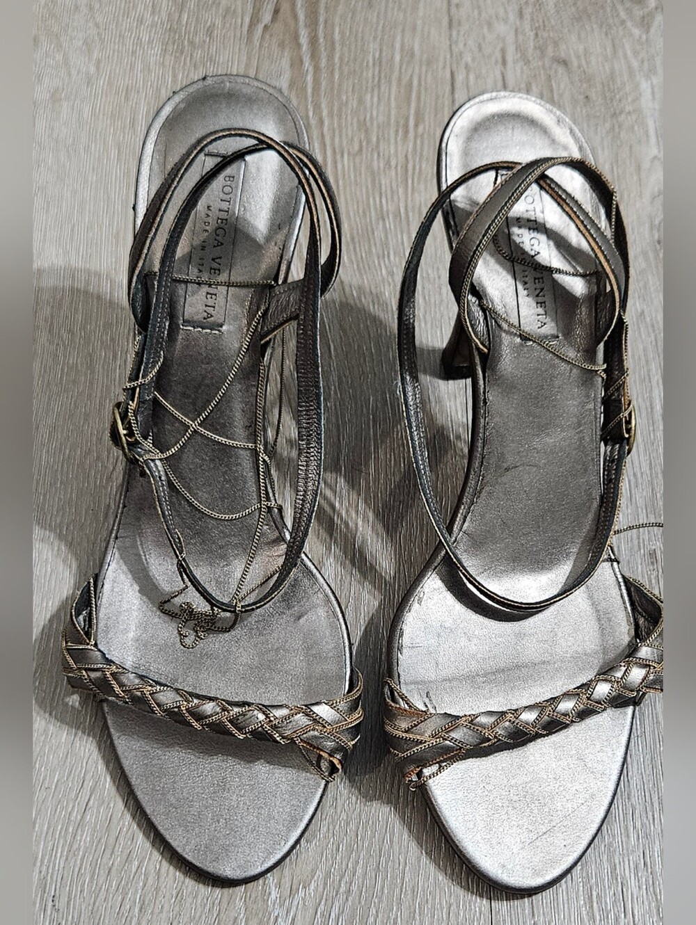 Vintage Bottega Veneta Women's Sandals Size 38